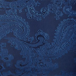 Paisley Blue - 55% Polyester 45% Viscose - D007
