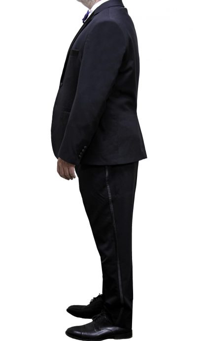Men's Custom Black Tuxedo