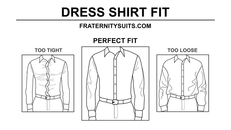 How a dress shirt should fit
